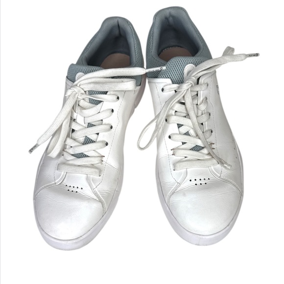 On Womens The Roger Advantage Shoes White and Rosehip size 9 - Picture 4 of 12